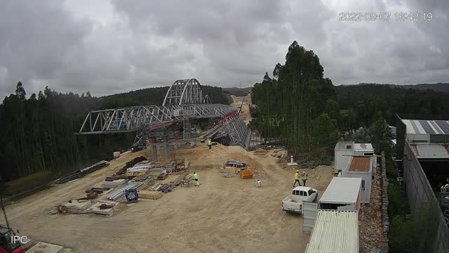 Major road construction by Kingspok Company Limited